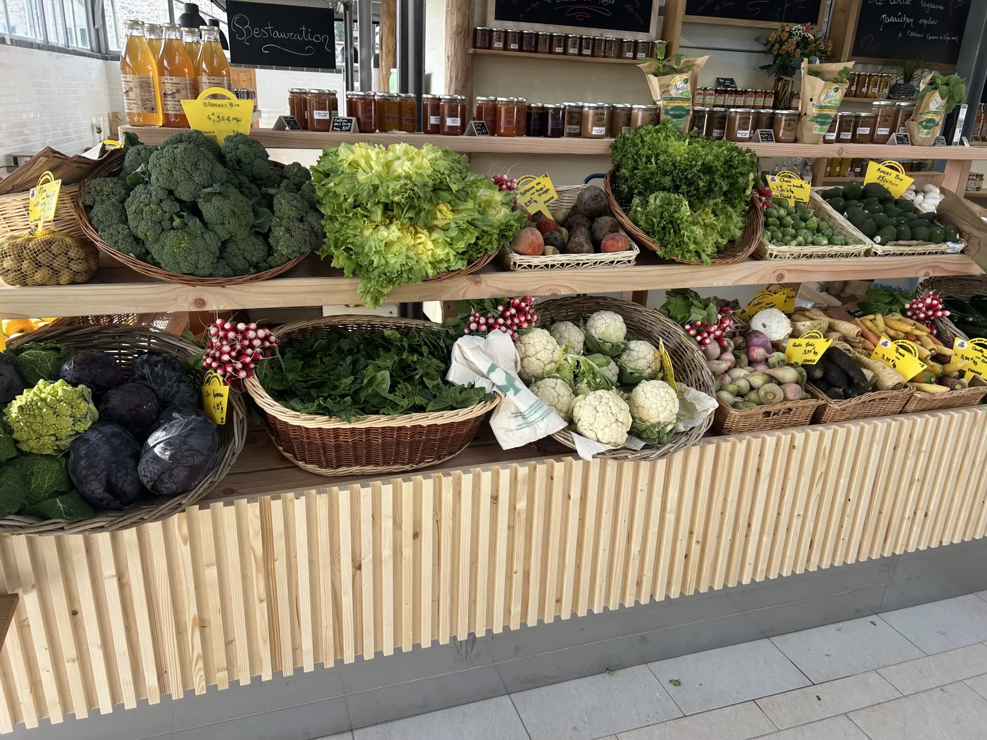 halles de ganges fruits legumes