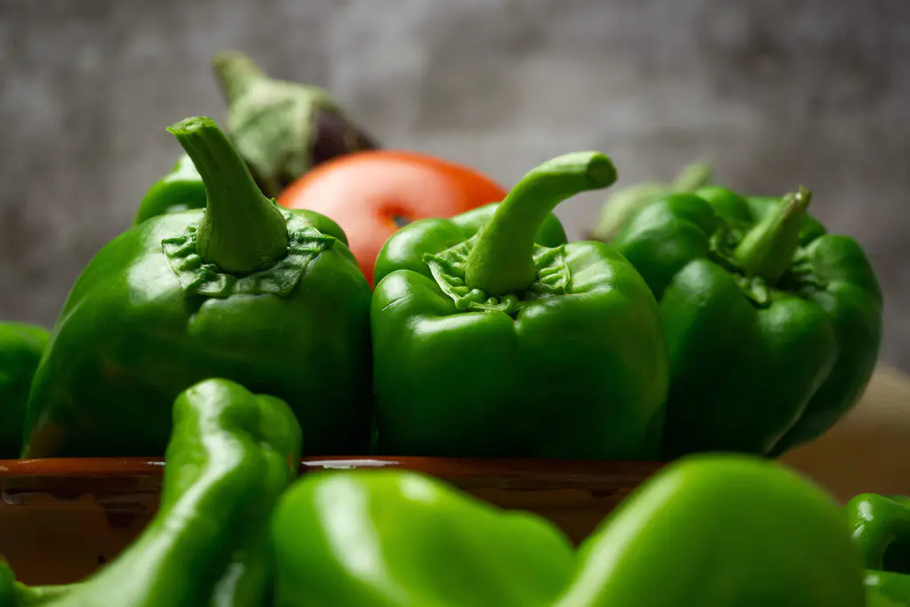 poivrons verts